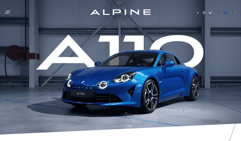 アルピーヌ 新型A110