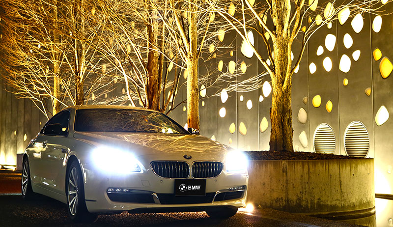 BMW 640i グランクーペ LEDヘッドライト