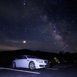 星空と愛車 BMW 640i グランクーペ